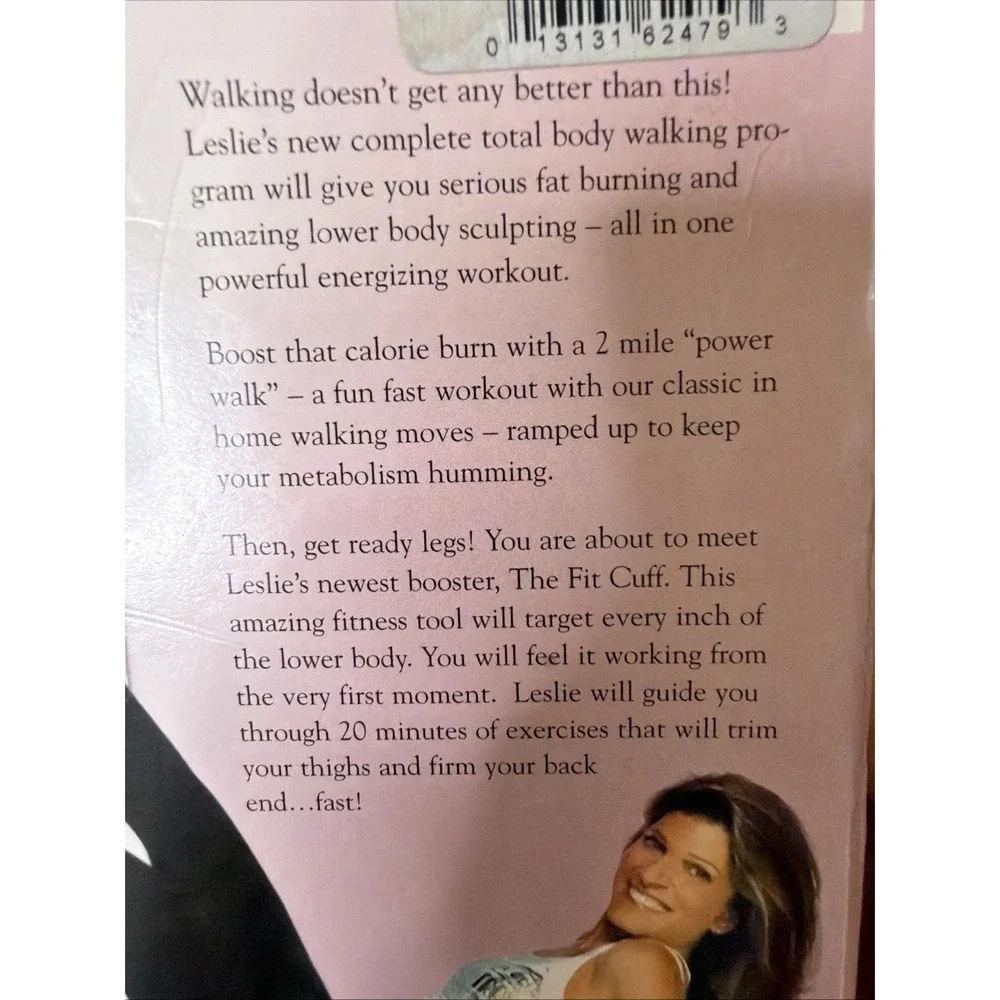Leslie Sansone Walk Away Your Hips & Thighs DVD Kit NIB Fit Cuff Walk At Home